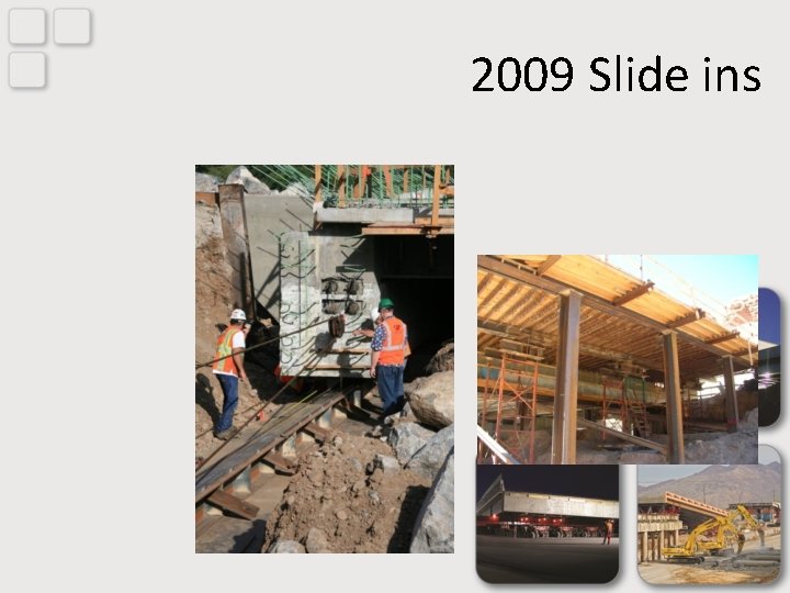 2009 Slide ins 