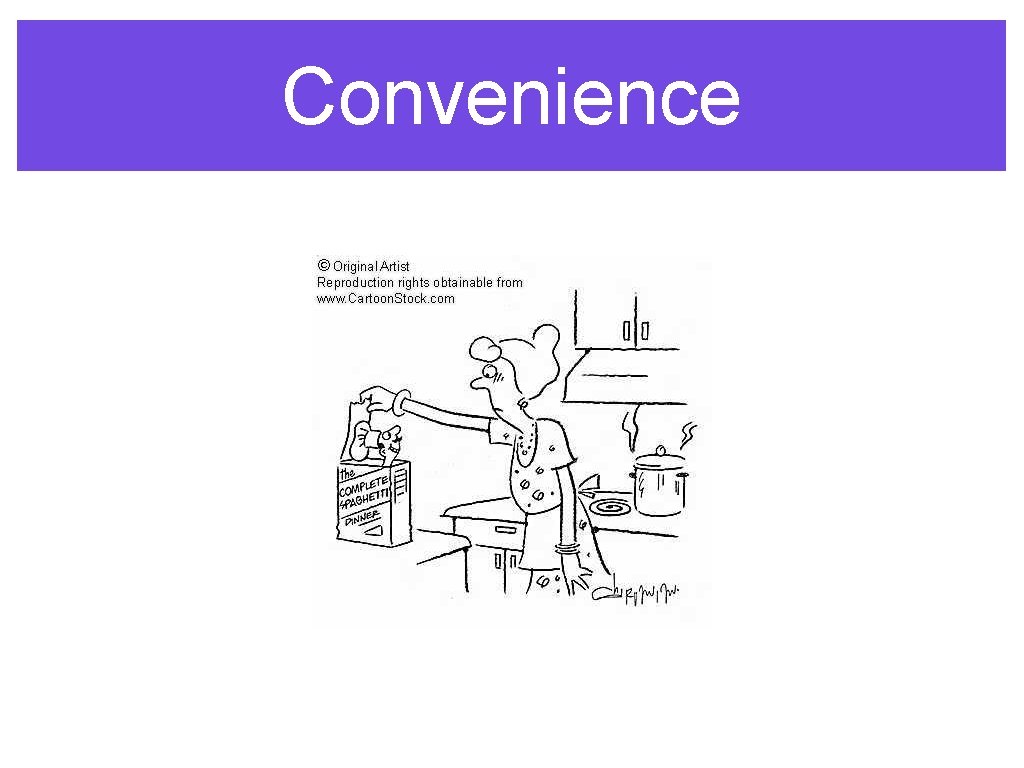 Convenience 