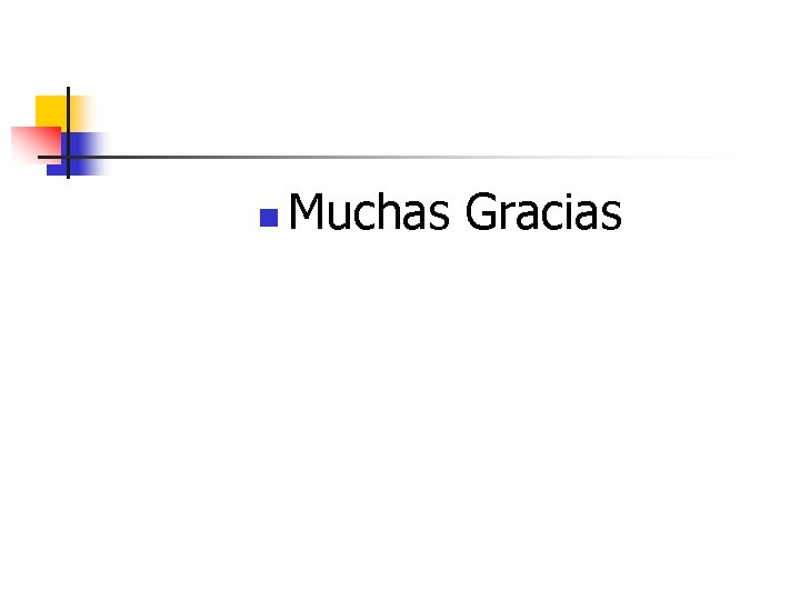 n Muchas Gracias 