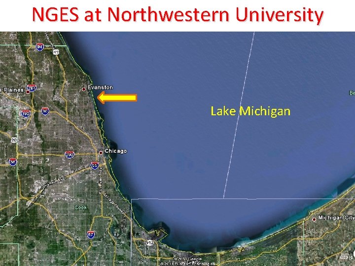 NGES at Northwestern University Lake Michigan 