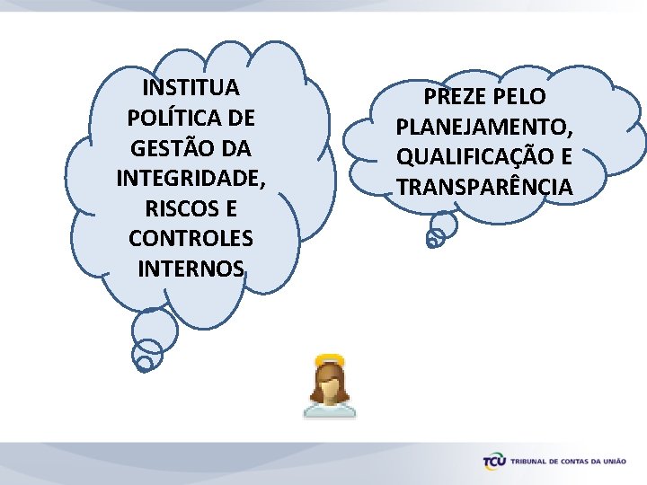 INSTITUA POLÍTICA DE GESTÃO DA INTEGRIDADE, RISCOS E CONTROLES INTERNOS PREZE PELO PLANEJAMENTO, QUALIFICAÇÃO