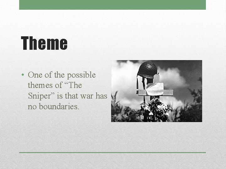 The Sniper By Liam OFlaherty THE SNIPER PREREADING