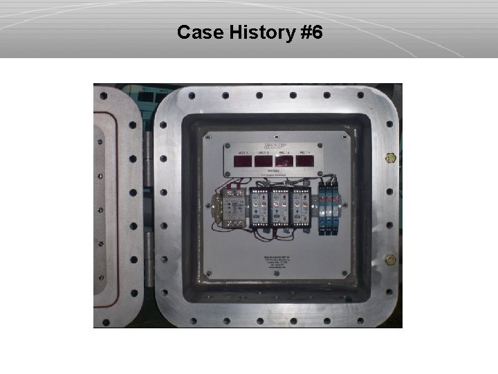Case History #6 