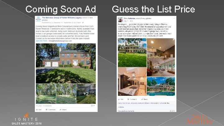Coming Soon Ad I G N I T E SALES MASTERY 2015 Guess the