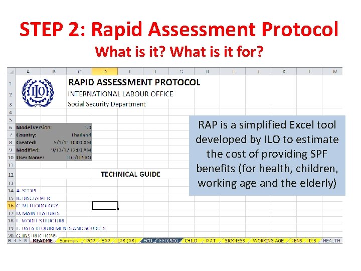 STEP 2: Rapid Assessment Protocol What is it? What is it for? RAP is