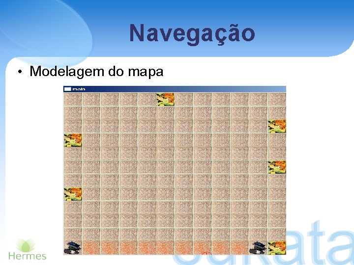 Navegação • Modelagem do mapa 