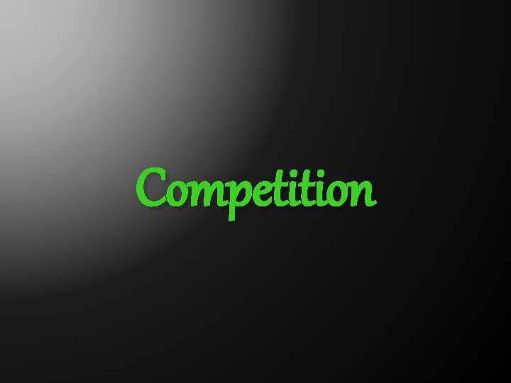 Competition 