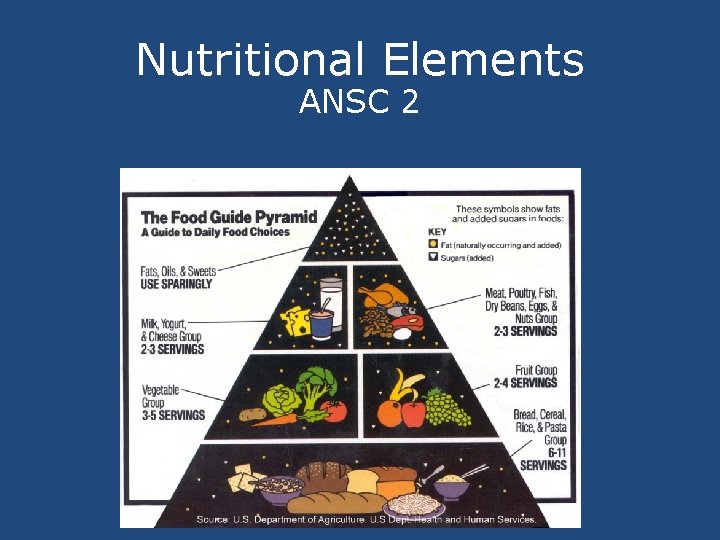 Nutritional Elements ANSC 2 