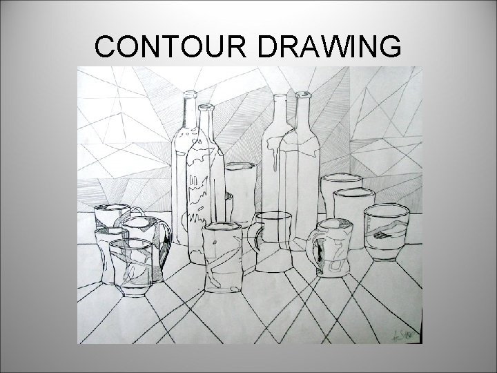 CONTOUR DRAWING 