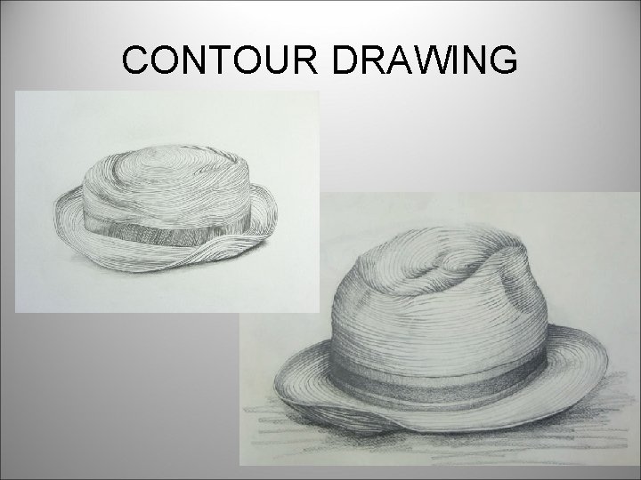 CONTOUR DRAWING 