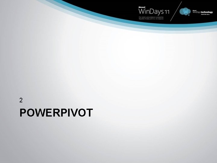 2 POWERPIVOT 