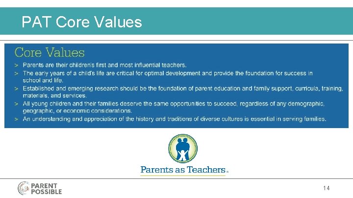 PAT Core Values 14 