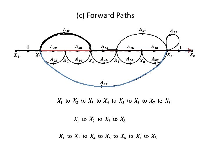 (c) Forward Paths 