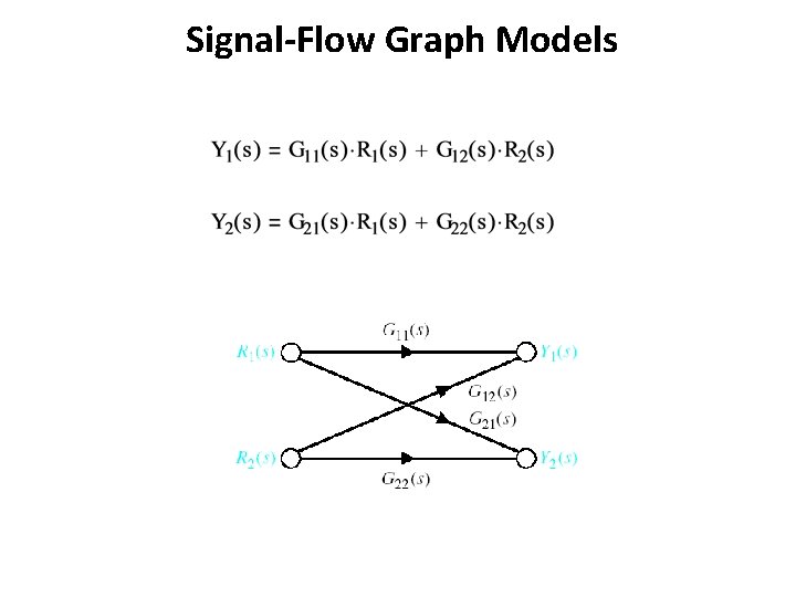 Signal-Flow Graph Models 