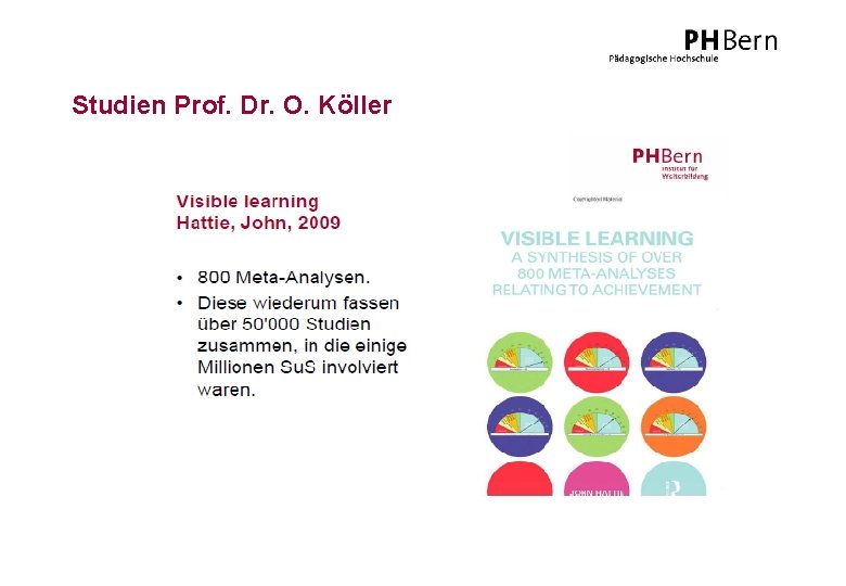 Studien Prof. Dr. O. Köller 