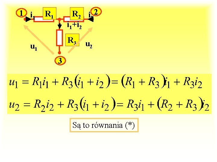 1 i 1 R 2 i 2 2 i 1+i 2 R 1 R