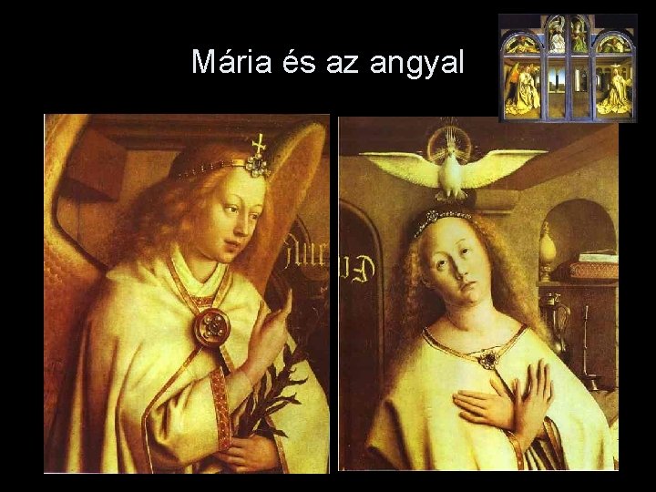 Mária és az angyal 