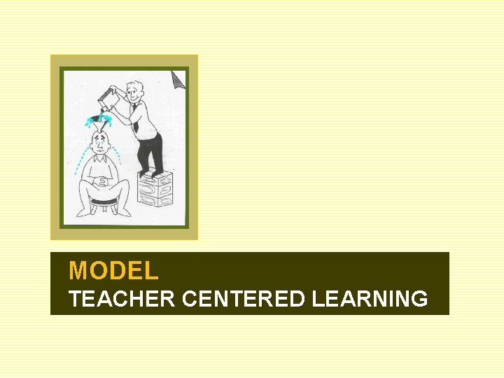 MODEL TEACHER CENTERED LEARNING 