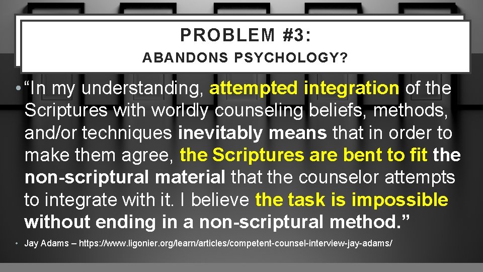 PROBLEM #2: PROBLEM #3: THE BEHAVIORISTIC FOCUS ABANDONS PSYCHOLOGY? • “In my understanding, attempted