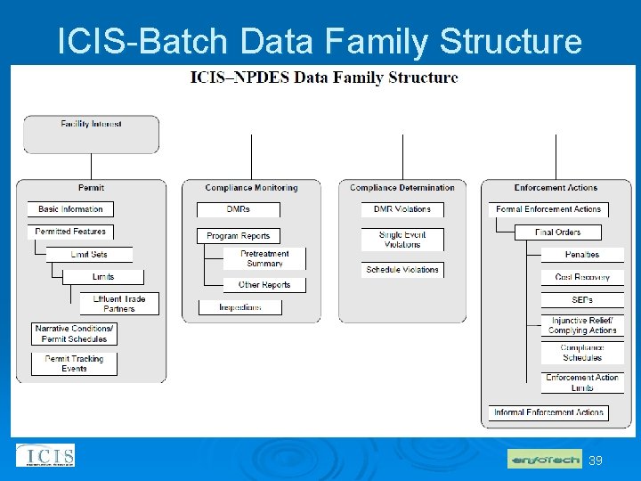 ICIS-Batch Data Family Structure 39 