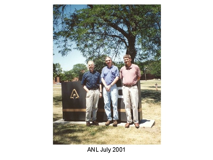 ANL July 2001 