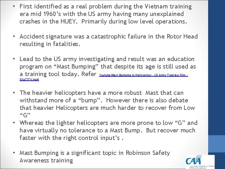  • First identified as a real problem during the Vietnam training era mid