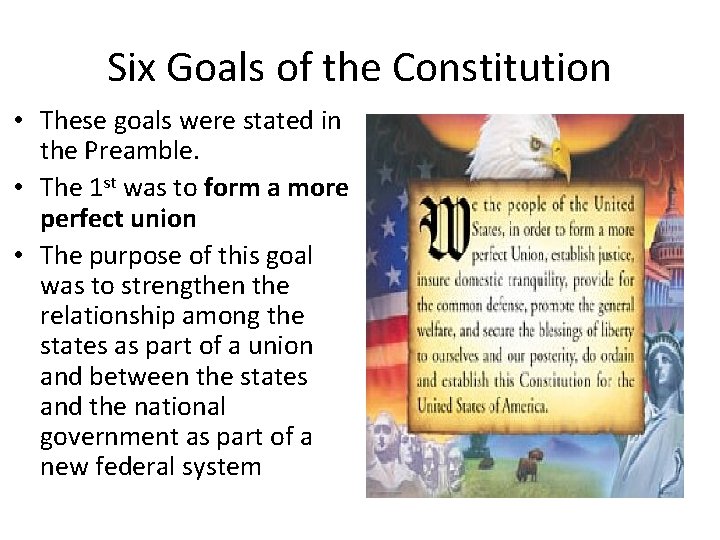 Chapter 3 The Constitution Section 1 A Blueprint