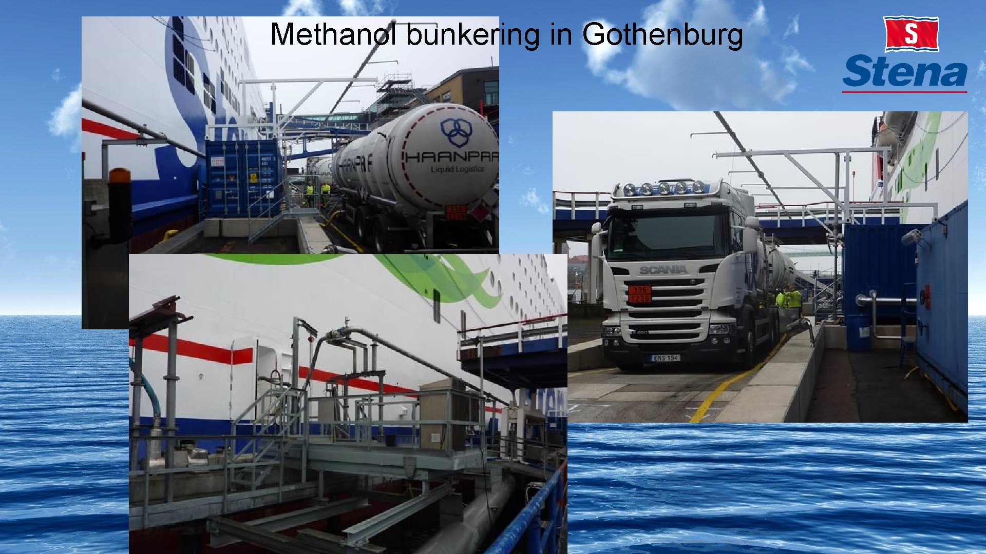 Methanol bunkering in Gothenburg 