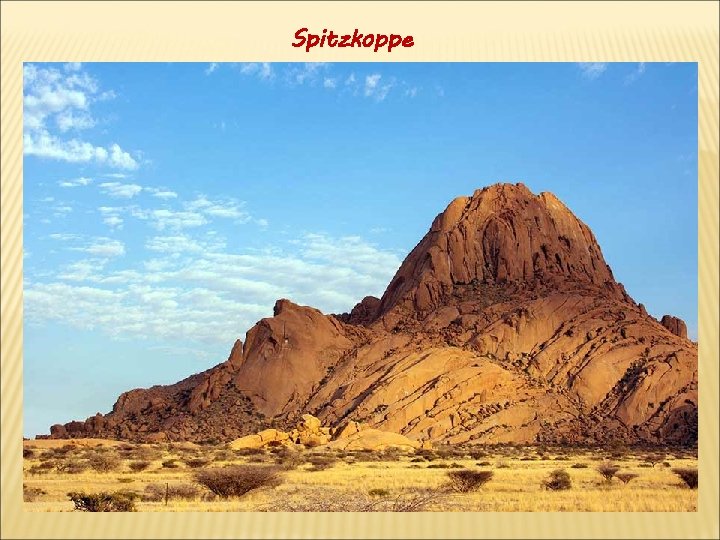 Spitzkoppe 