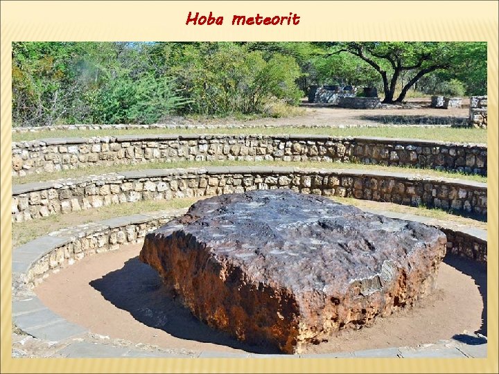 Hoba meteorit 