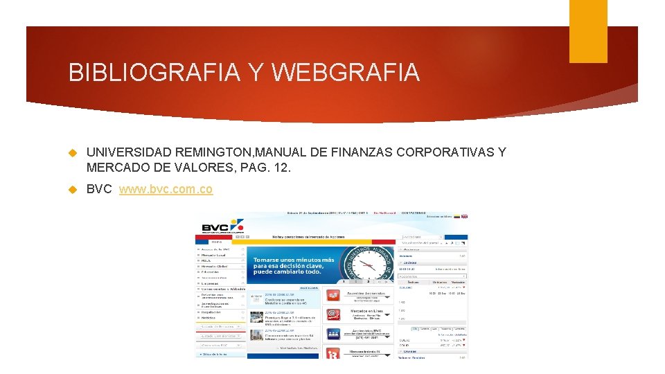 BIBLIOGRAFIA Y WEBGRAFIA UNIVERSIDAD REMINGTON, MANUAL DE FINANZAS CORPORATIVAS Y MERCADO DE VALORES, PAG.