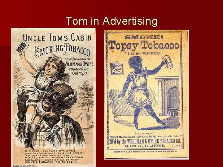 Tom in Advertising 