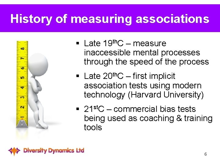 History of measuring associations § Late 19 th. C – measure inaccessible mental processes