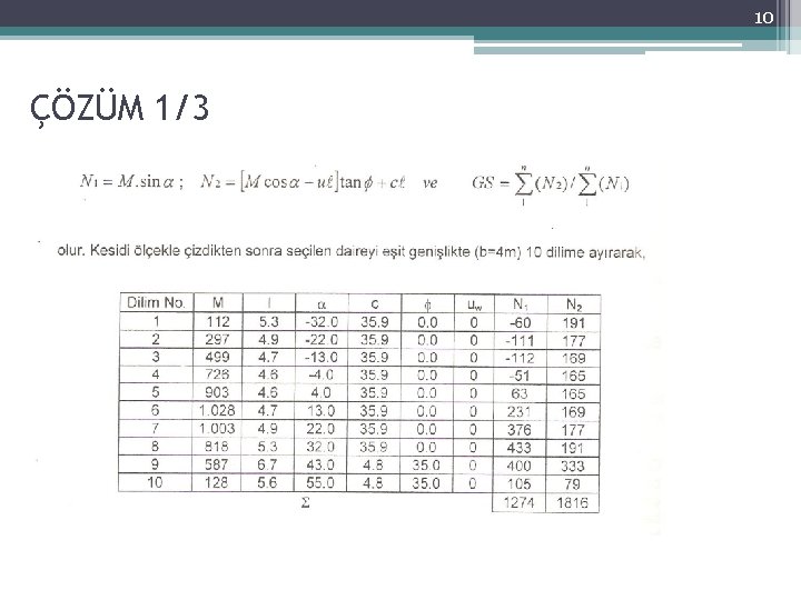 10 ÇÖZÜM 1/3 