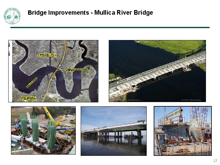 Bridge Improvements - Mullica River Bridge 17 