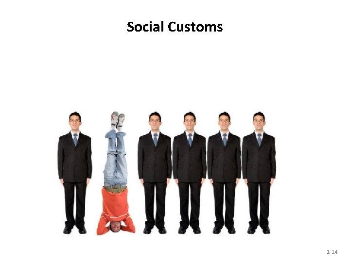 Social Customs 1 -14 