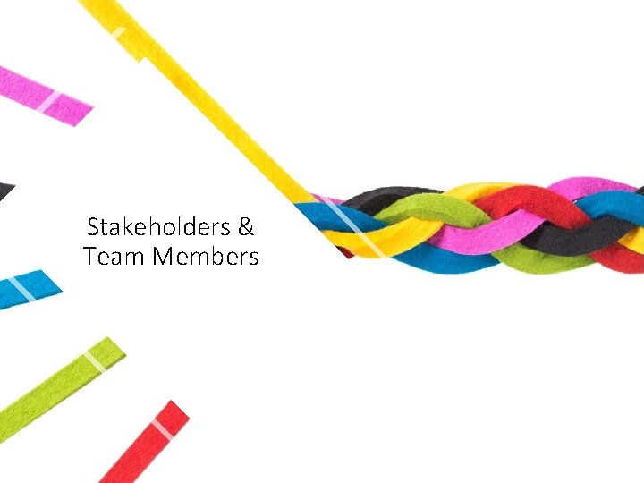 Stakeholders & Team Members 