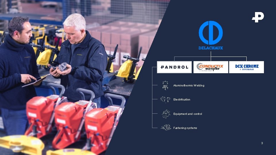 Con Delachaux Group Aluminothermic Welding Electrification Equipment and control Fastening systems 3 