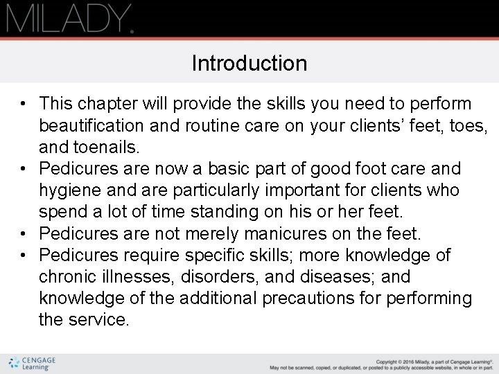Introduction • This chapter will provide the skills you need to perform beautification and Introduction • This chapter will provide the skills you need to perform beautification and