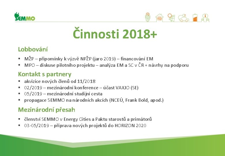 Činnosti 2018+ Lobbování § MŽP – připomínky k výzvě NPŽP (jaro 2019) – financování