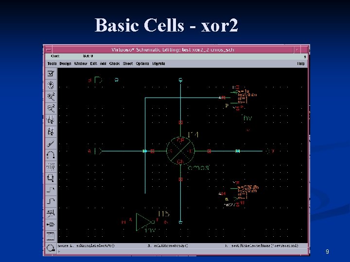 Basic Cells - xor 2 9 