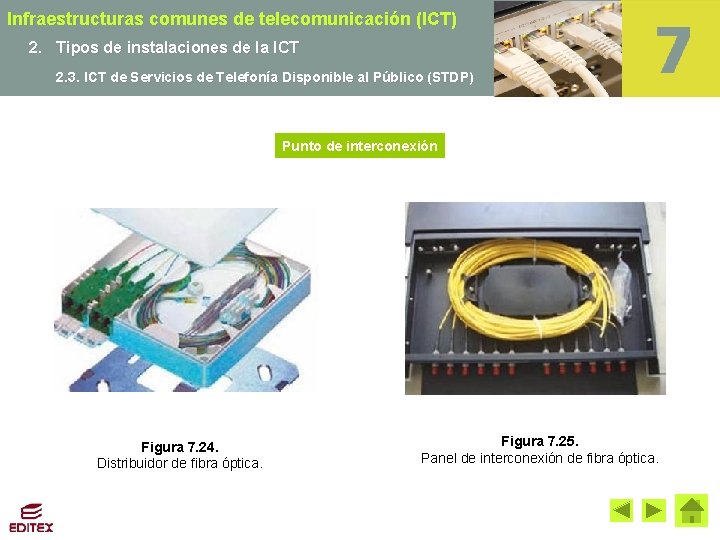 Infraestructuras comunes de telecomunicación (ICT) 2. Tipos de instalaciones de la ICT 2. 3.