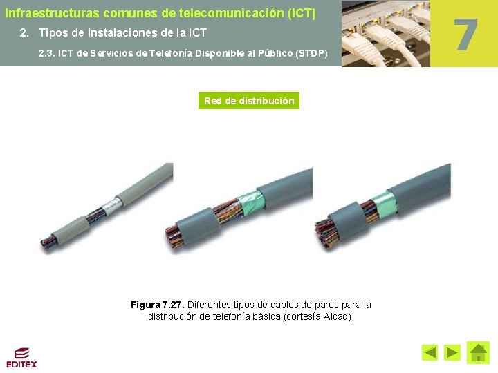 Infraestructuras comunes de telecomunicación (ICT) 2. Tipos de instalaciones de la ICT 2. 3.