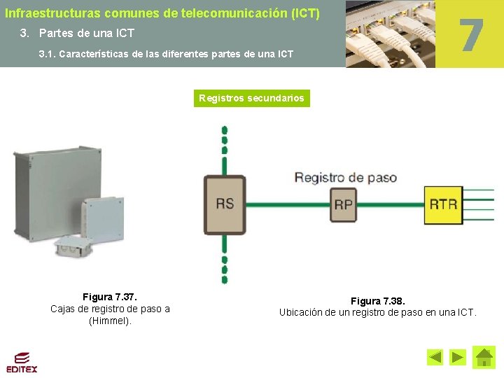 Infraestructuras comunes de telecomunicación (ICT) 3. Partes de una ICT 3. 1. Características de
