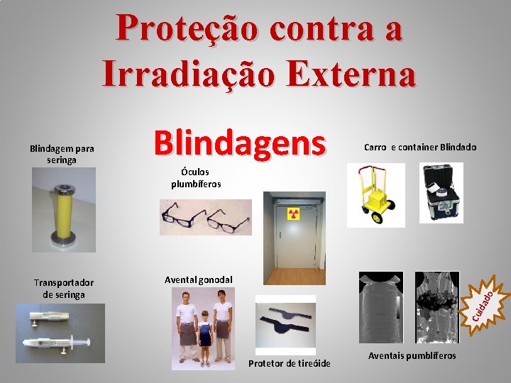 Proteção contra a Irradiação Externa Carro e container Blindado Óculos plumbíferos do Avental gonodal