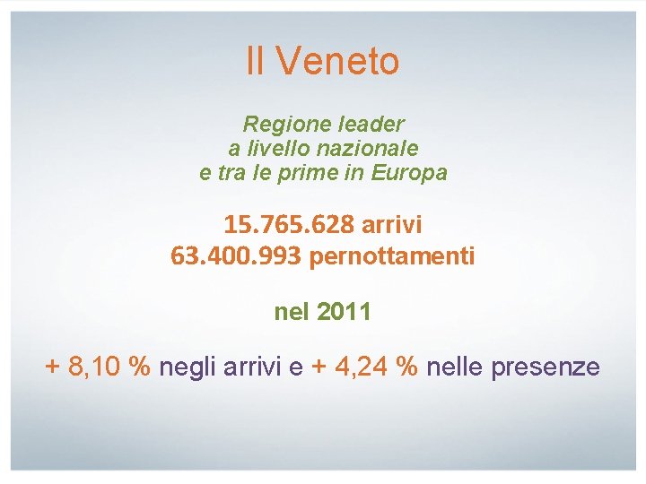 Il Veneto Regione leader a livello nazionale e tra le prime in Europa 15.