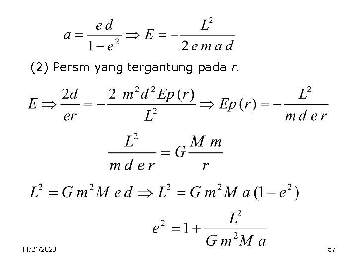 (2) Persm yang tergantung pada r. 11/21/2020 57 