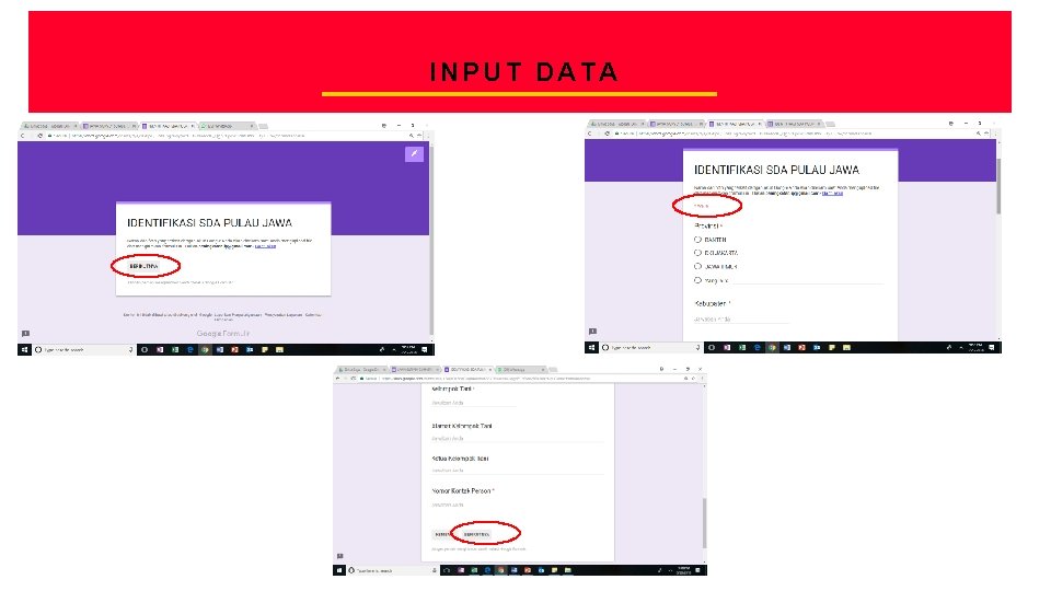 CREATIVE AGENCY PRESENTATION INPUT DATA 