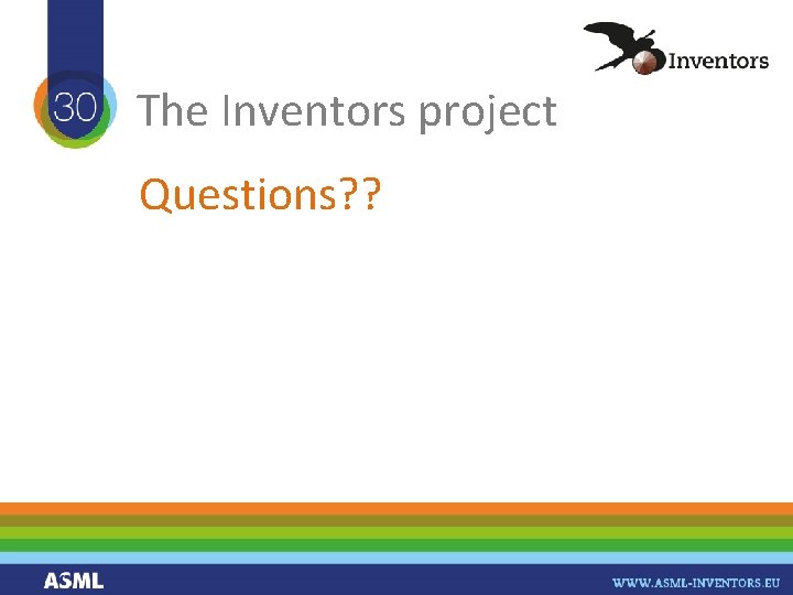 The Inventors project Questions? ? 