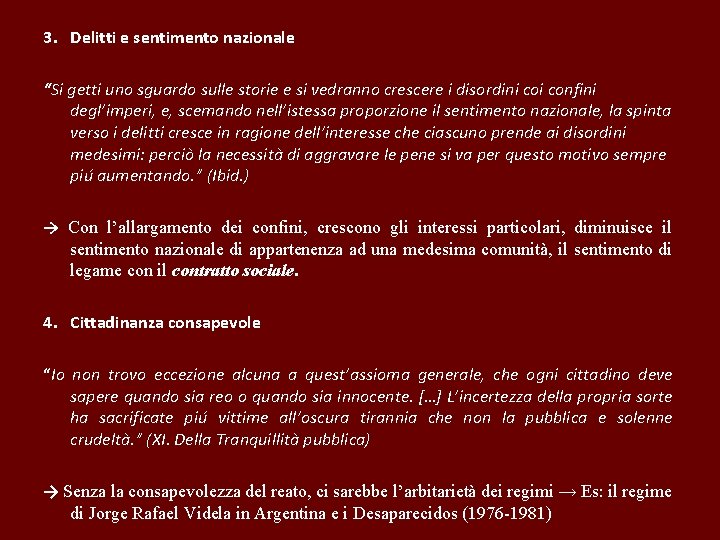 3. Delitti e sentimento nazionale “Si getti uno sguardo sulle storie e si vedranno